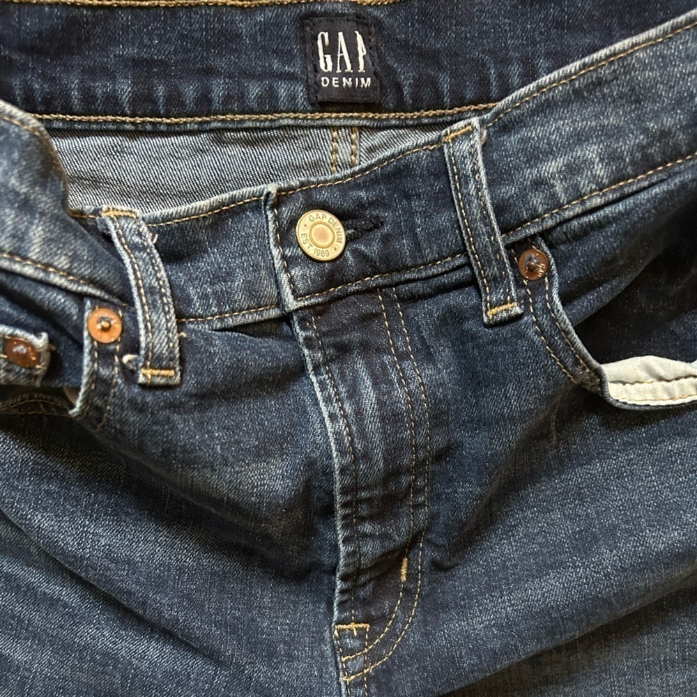 GAP HIGH RISE DENIM SHORTS - Picture 4 of 5